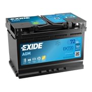 Аккумулятор EXIDE AGM 72Ah 760A R+ Аккумулятор EXIDE AGM 72Ah 760A R+