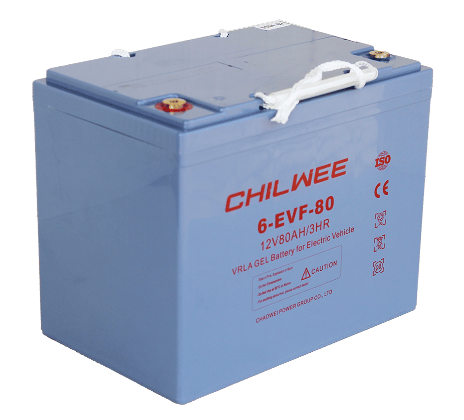 Аккумулятор CHILWEE 12V 6-EVF-80Ah (M6+DIN)