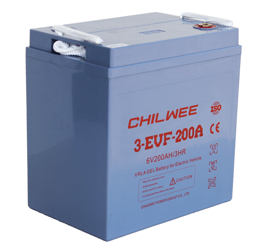 Аккумулятор CHILWEE 6V 3-EVF-200Ah (M8+DIN)