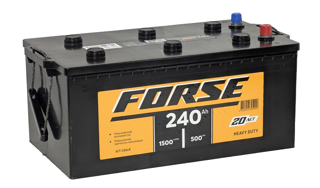 Аккумулятор FORSE 240Ah 1500A R+