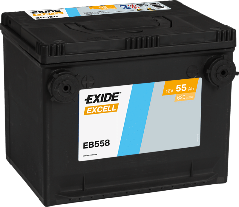 Аккумулятор EXIDE 55Ah 620A L+