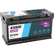 Аккумулятор EXIDE AGM 96Ah 850A R+ Аккумулятор EXIDE AGM 96Ah 850A R+