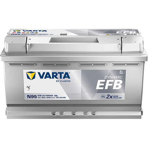 Аккумулятор VARTA EFB 95Ah 850A R+