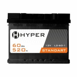 Аккумулятор HYPER Standard 60Ah 520A R+