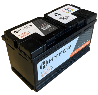 Аккумулятор HYPER Standard 100Ah 820A R+