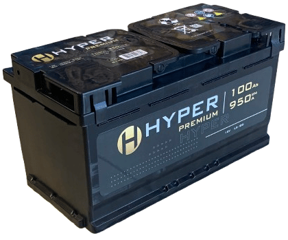 Аккумулятор HYPER Premium 100Ah 950A R+