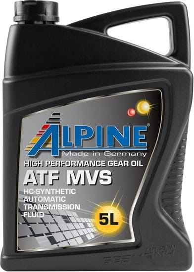 Масло трансмиссионное ALPINE ATF MVS, 5л