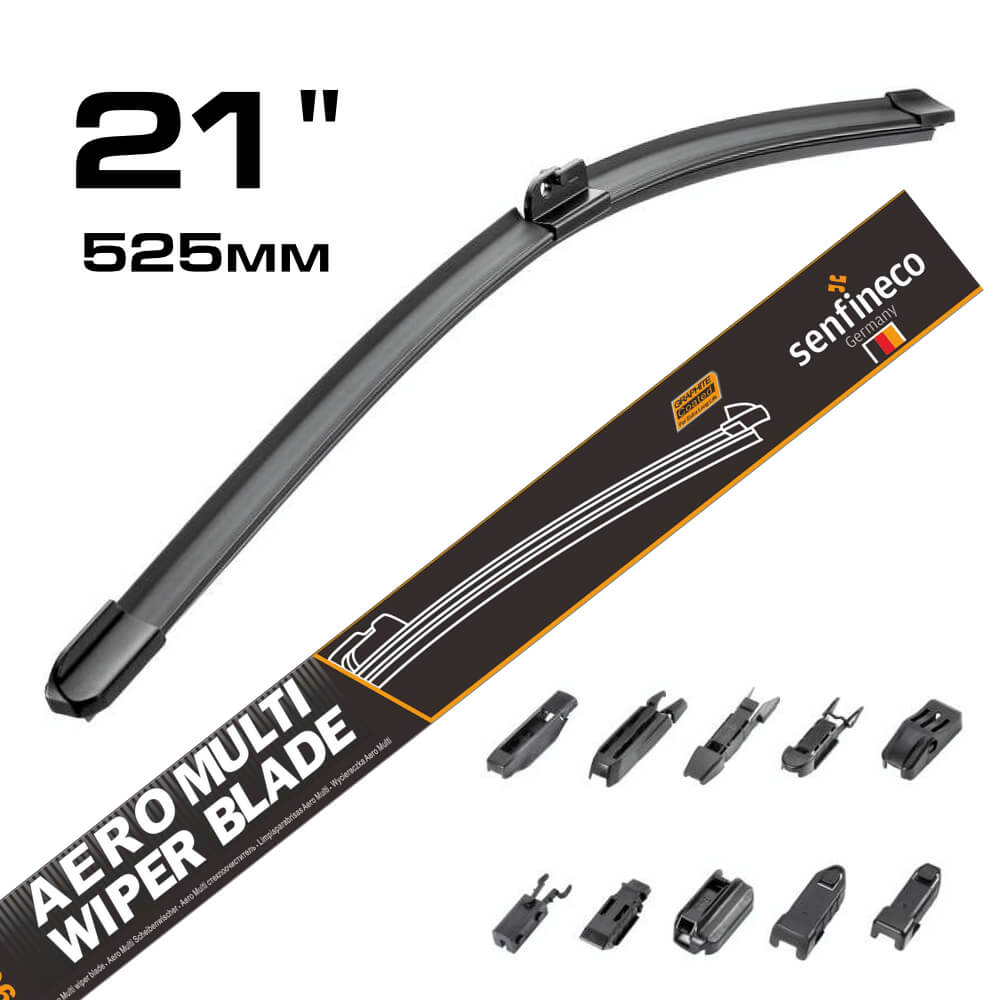 Щетка стеклоочистителя бескаркасная Senfineco FT-EWR 21" Aero Multi Wiper Blade 21" 525мм