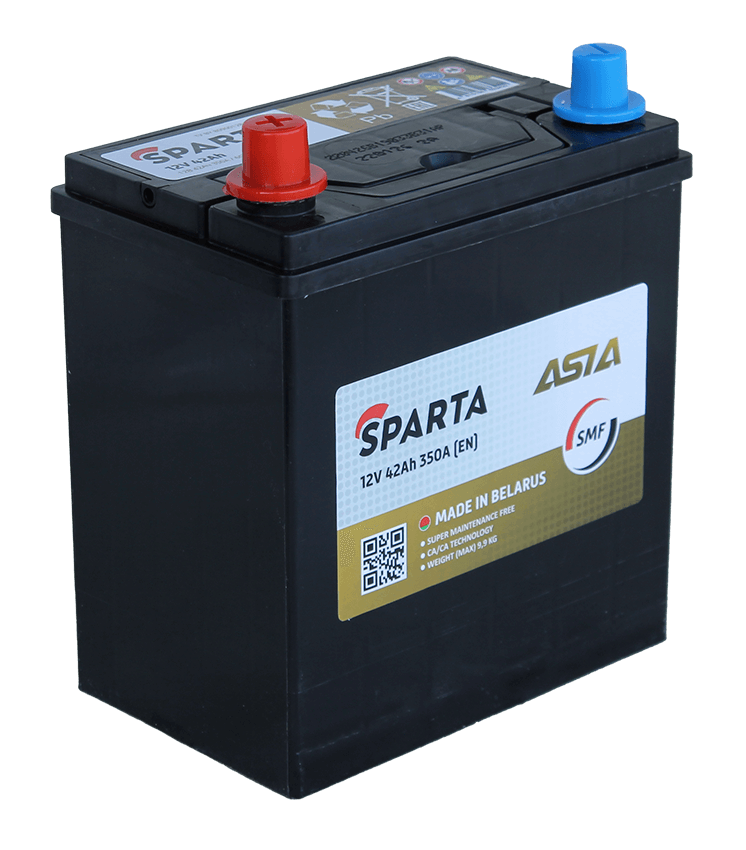 Аккумулятор SPARTA ASIA 42Ah 350A L+