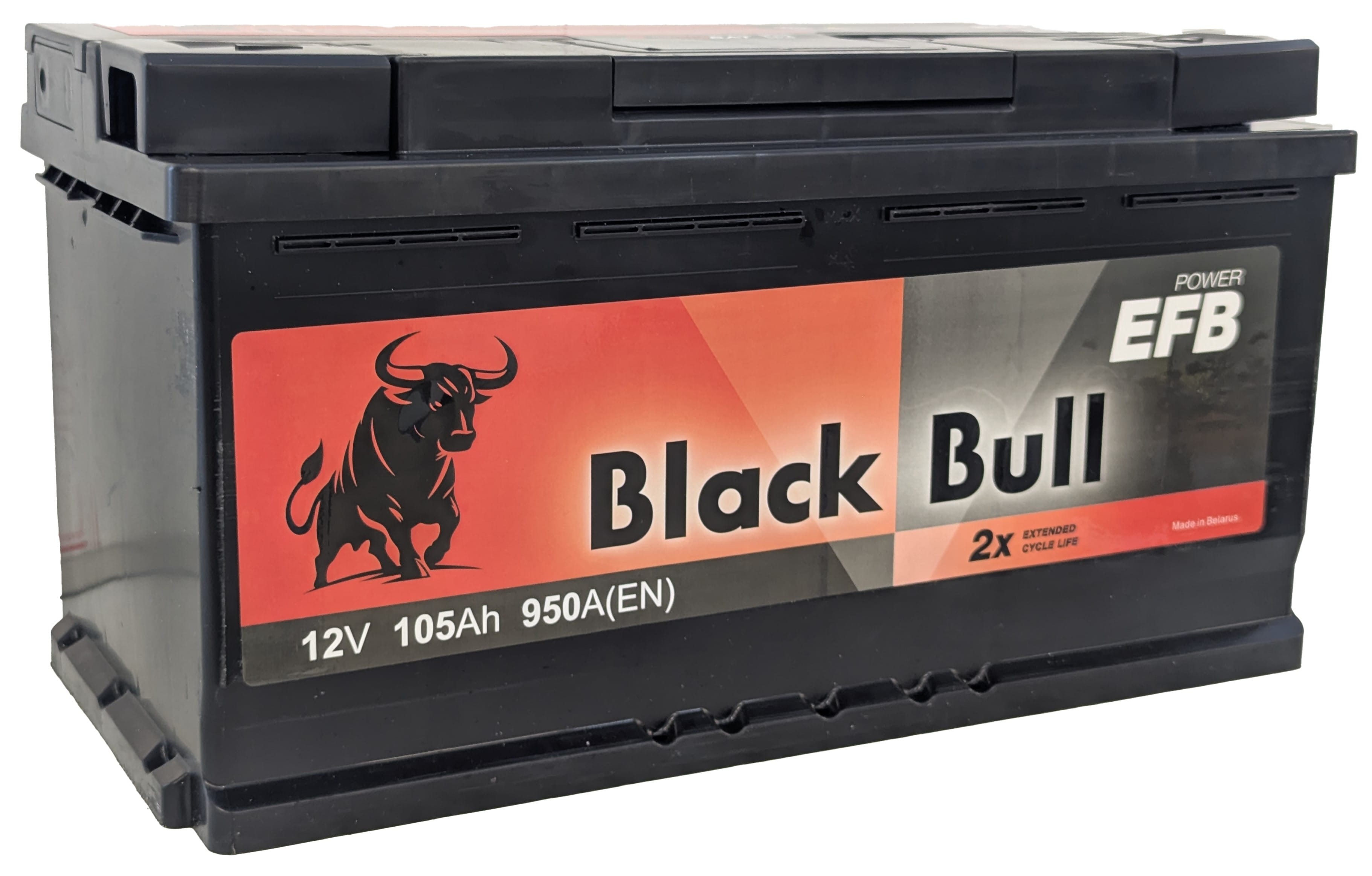 Аккумулятор BLACK BULL EFB 105Ah 950A R+
