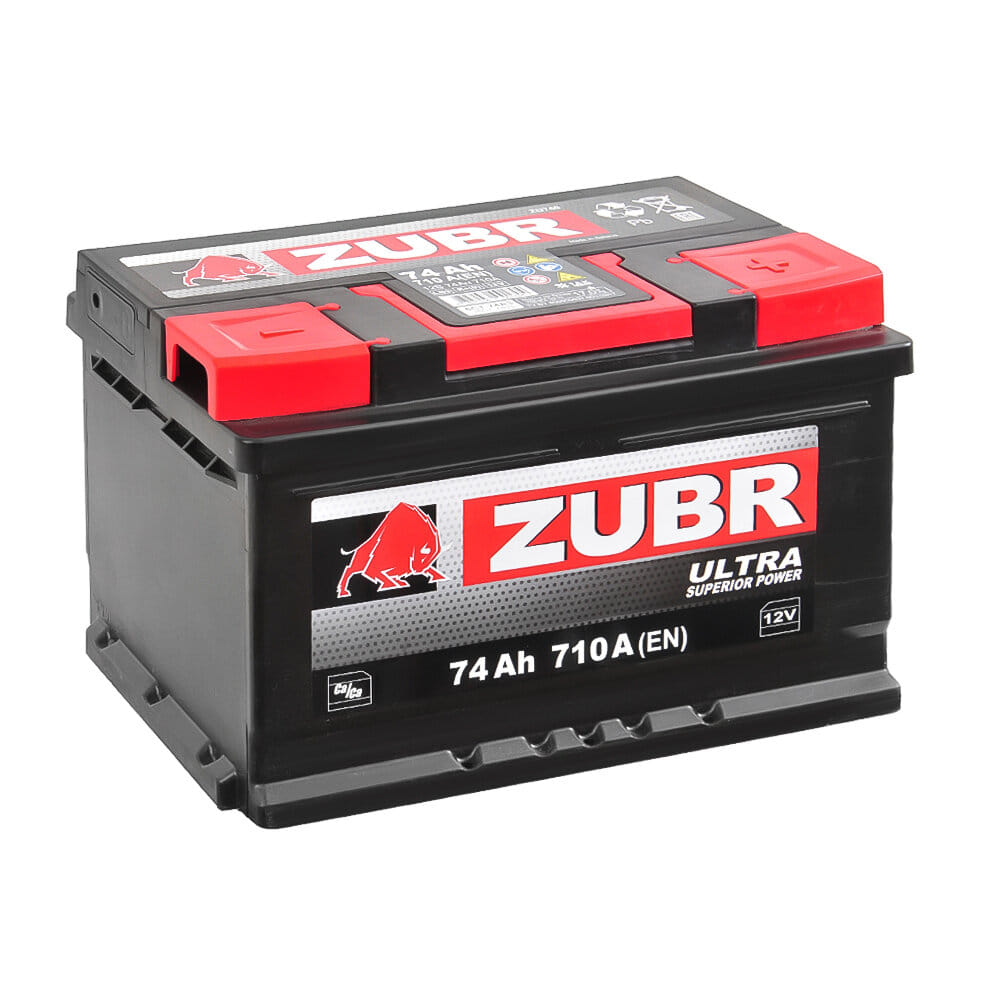 Аккумулятор ZUBR Ultra 74Ah 710A R+