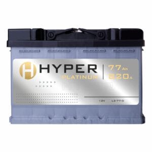Аккумулятор HYPER Platinum 77Ah 820A R+