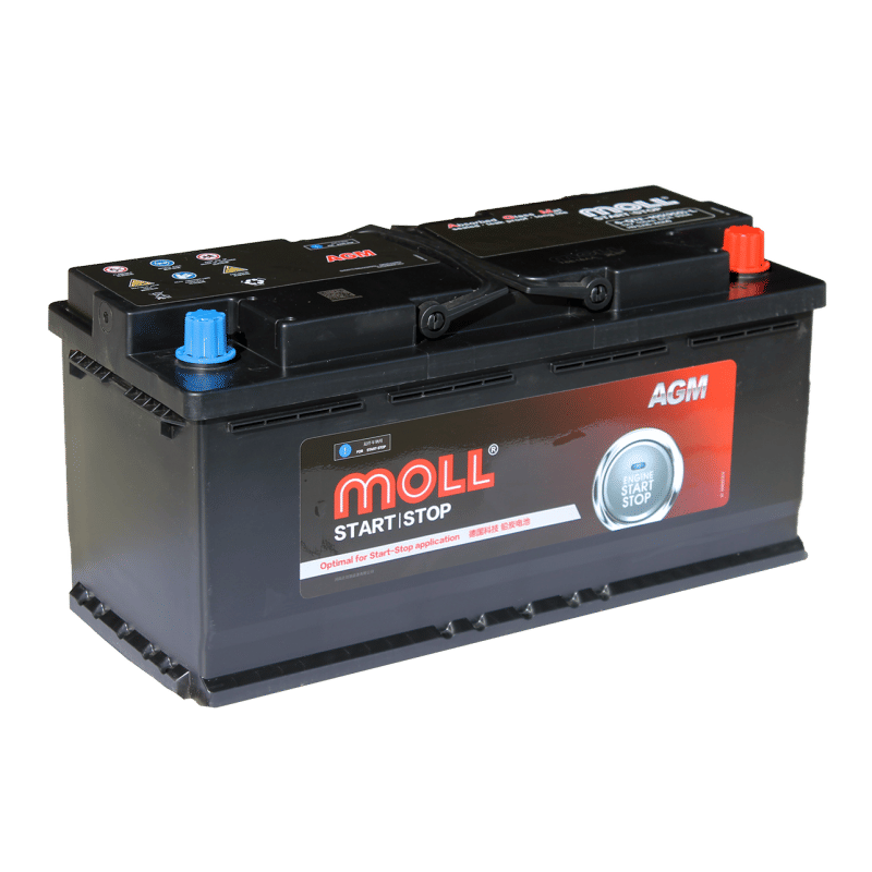 Аккумулятор MOLL AGM 105Ah 950A R+
