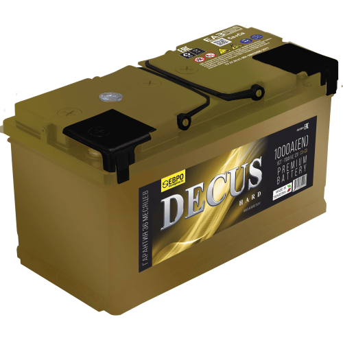 Аккумулятор DECUS 110Ah 1000A R+