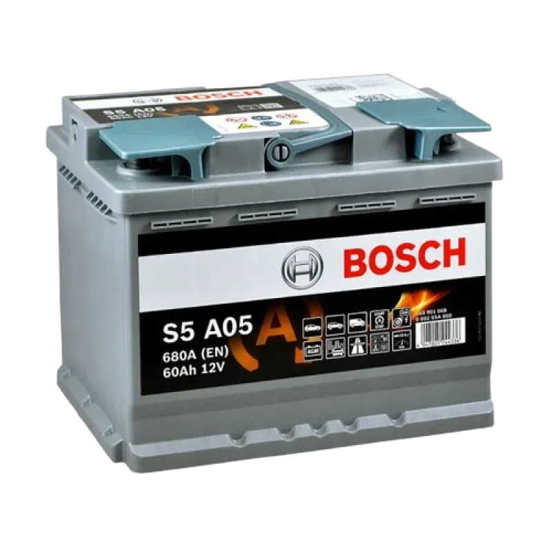 Аккумулятор BOSCH AGM 60Ah 680A R+