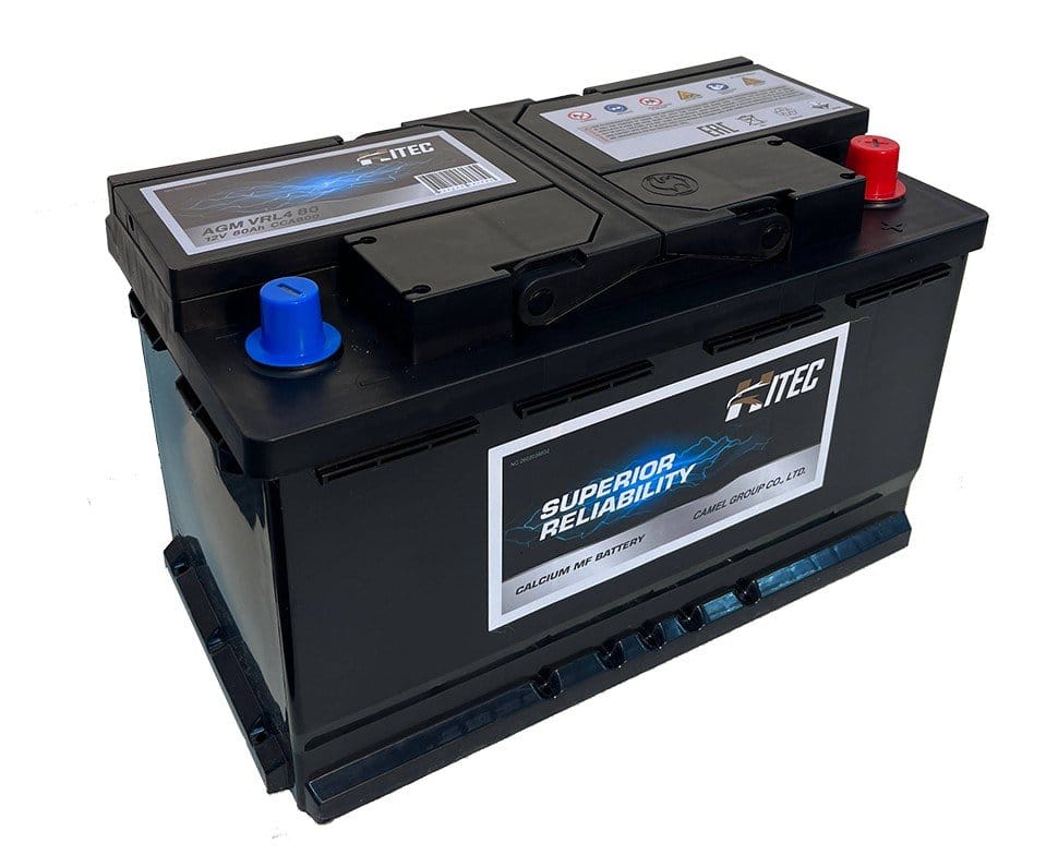 Аккумулятор HITEC AGM 80Ah 800A R+