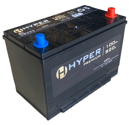 Аккумулятор HYPER ASIA 100Ah 820A R+