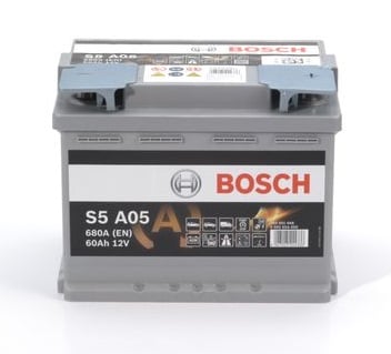 Аккумулятор BOSCH AGM 60Ah 680A R+