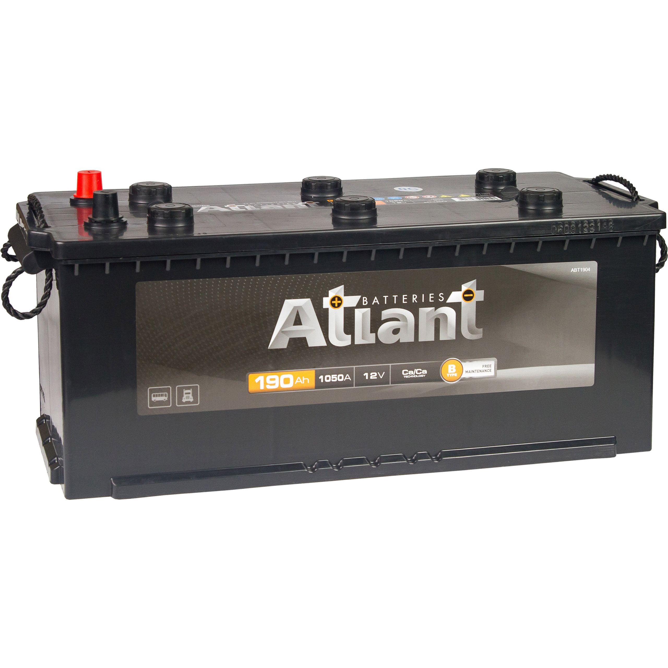 Аккумулятор ATLANT 190Ah 1050A евро