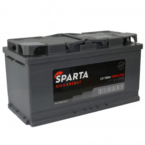 Аккумулятор SPARTA 110Ah 1080A R+