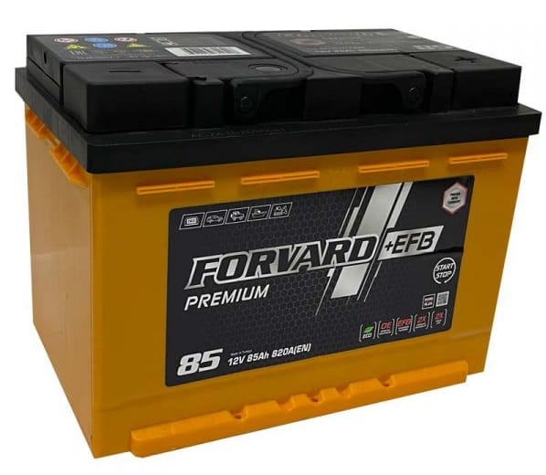 Аккумулятор FORVARD EFB 85Ah 820A R+