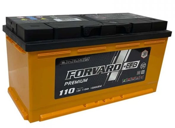 Аккумулятор FORVARD EFB 110Ah 1000A R+