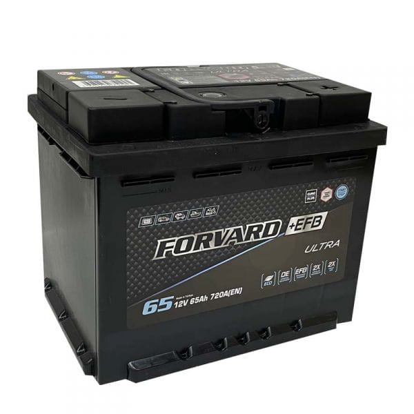 Аккумулятор FORVARD Ultra EFB 65Ah 720A R+