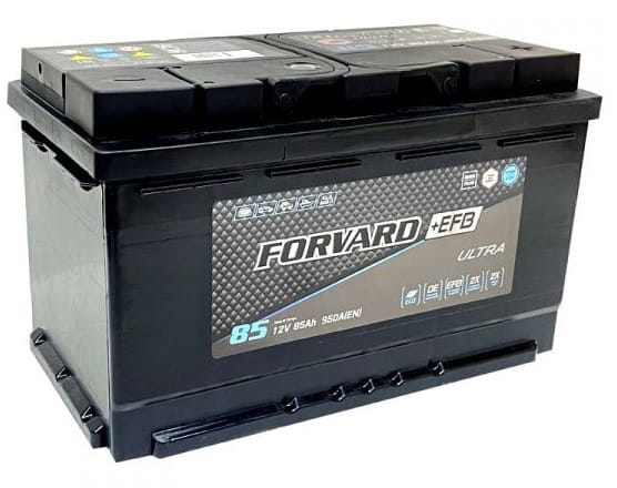 Аккумулятор FORVARD Ultra EFB 85Ah 950A R+