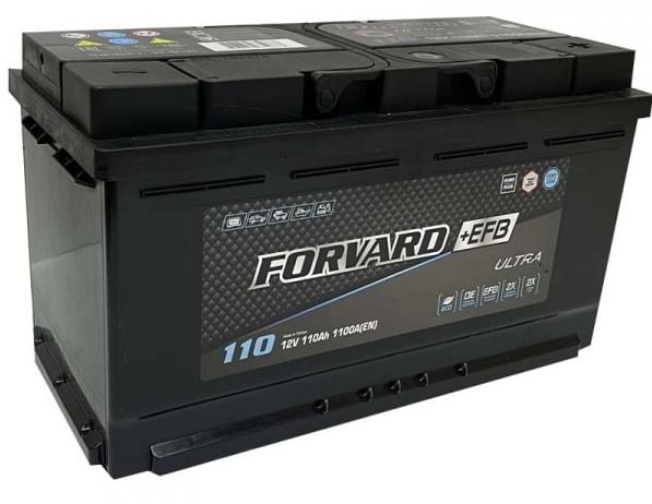 Аккумулятор FORVARD Ultra EFB 110Ah 1100A R+
