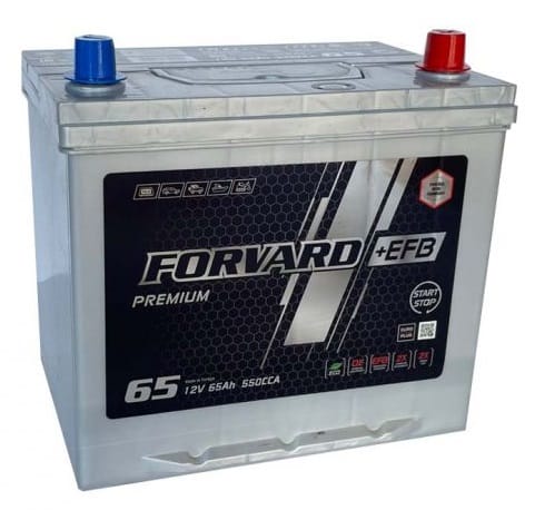 Аккумулятор FORVARD ASIA EFB 65Ah 550A R+