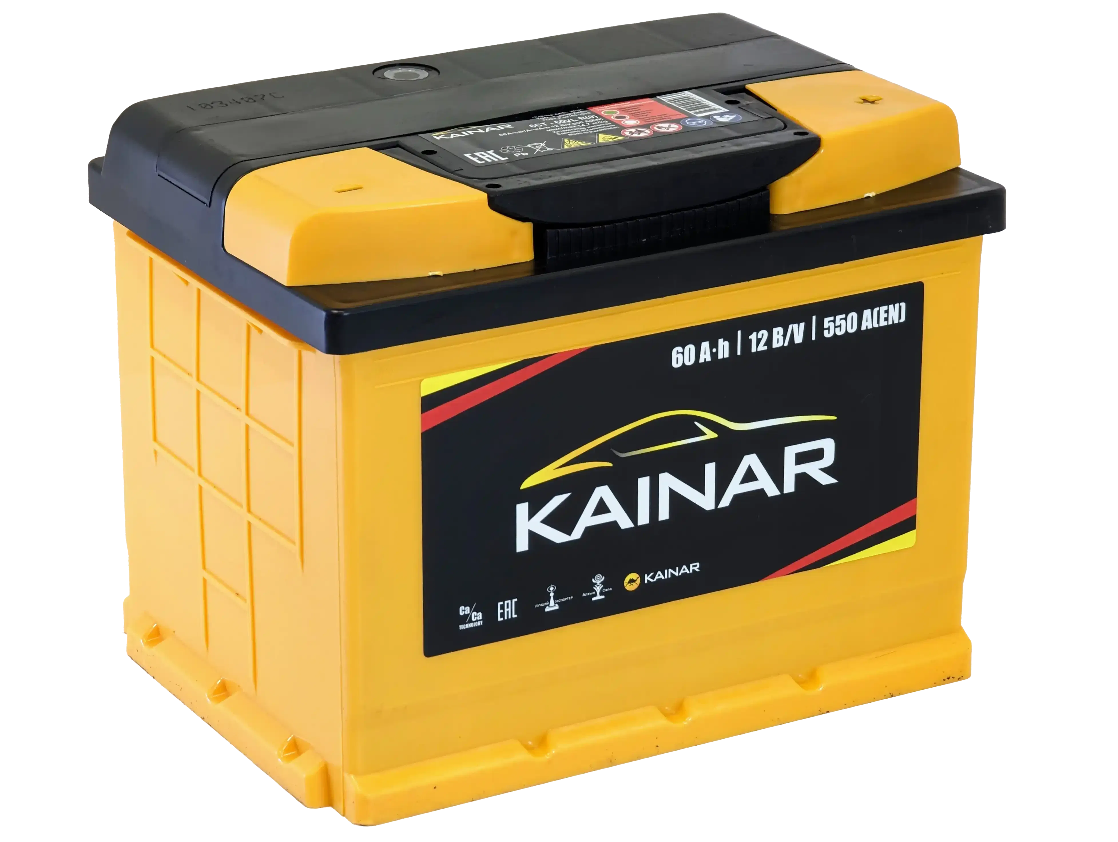 Аккумулятор KAINAR 60Ah 550A R+