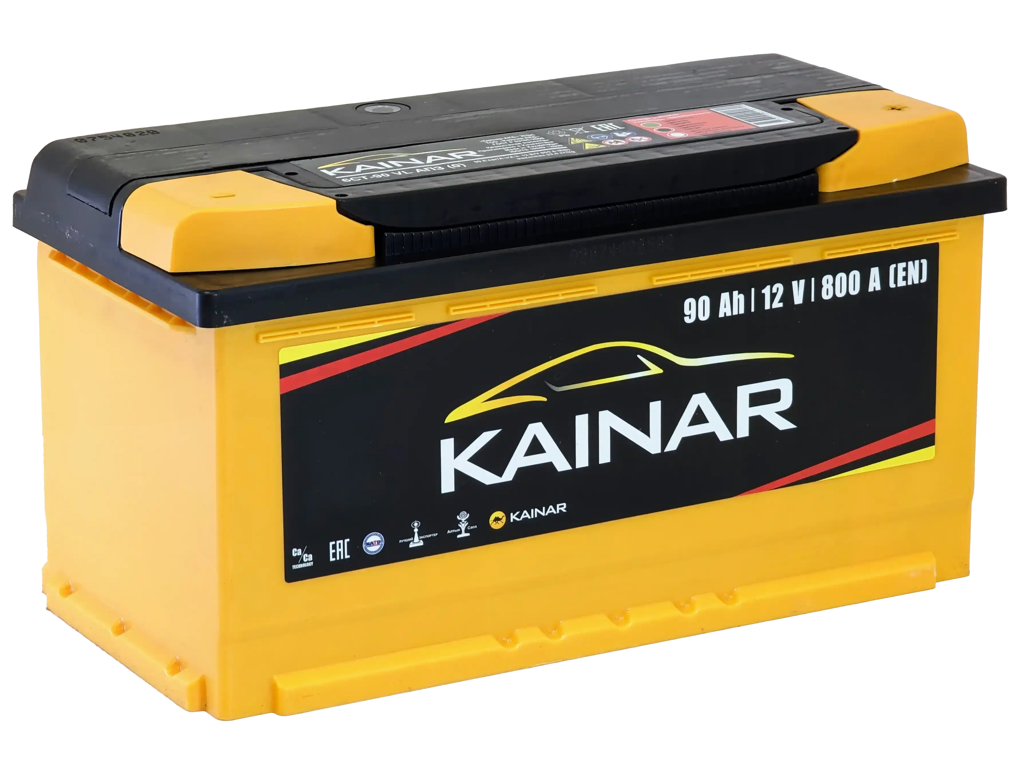 Аккумулятор KAINAR 90Ah 800A R+