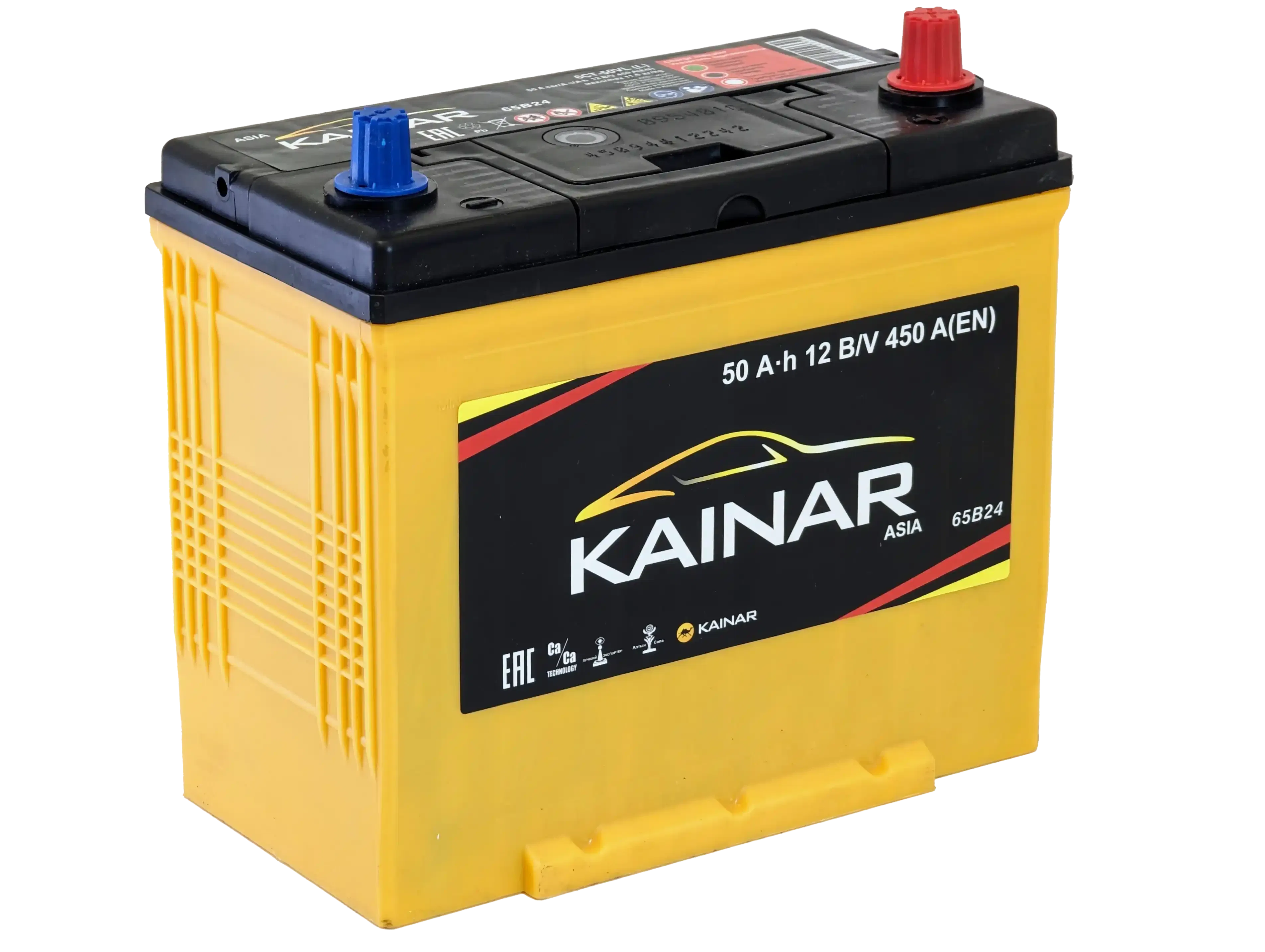 Аккумулятор KAINAR ASIA 50Ah 450A R+