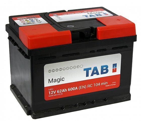 Аккумулятор TAB Magic 62Ah 600A R+ низкий