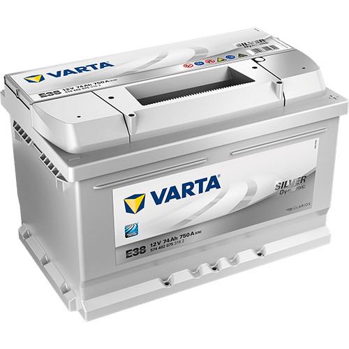 Аккумулятор VARTA Silver 74Ah 750A R+ низкий