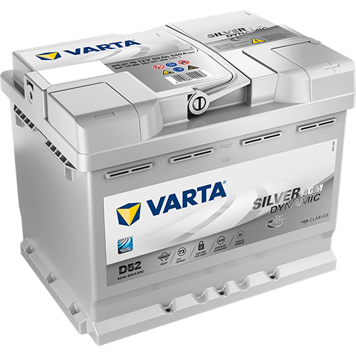 Аккумулятор VARTA AGM 60Ah 680A R+