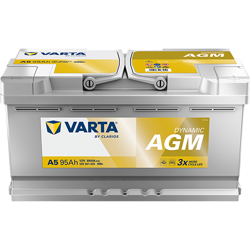 Аккумулятор VARTA AGM 95Ah 850A R+