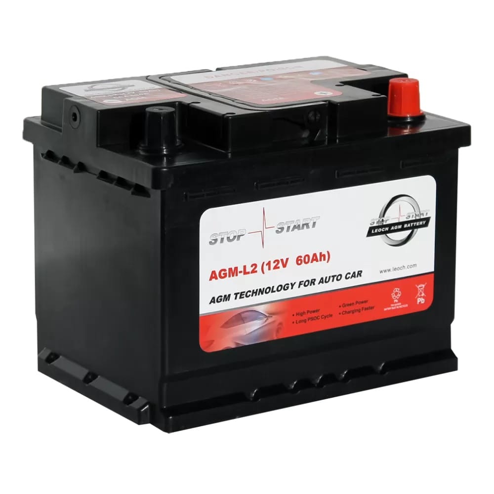 Аккумулятор LEOCH AGM 60Ah 680A R+