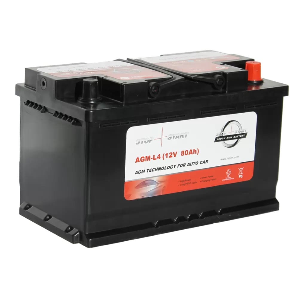 Аккумулятор LEOCH AGM 80Ah 850A R+