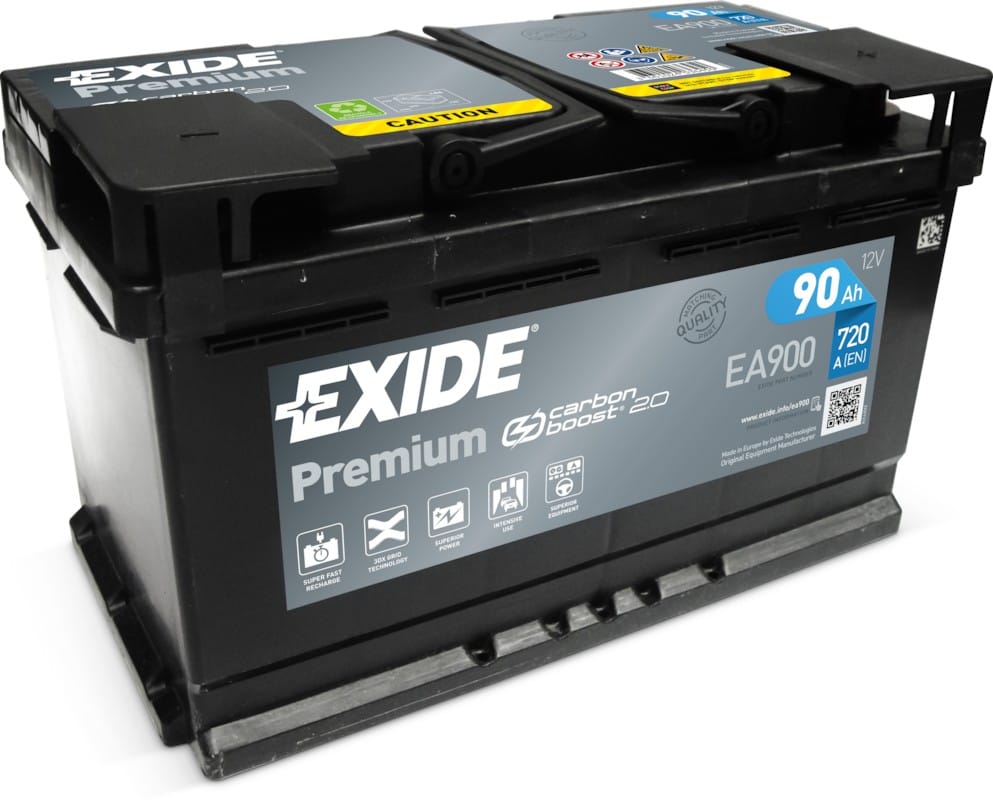 Аккумулятор EXIDE Premium 90Ah 720A R+