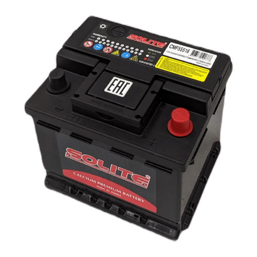 Аккумулятор SOLITE 55Ah 500A R+ низкий