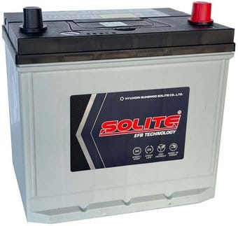 Аккумулятор SOLITE ASIA EFB 70Ah 730A R+