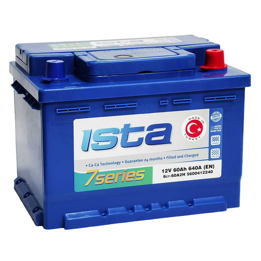 Аккумулятор ISTA 60Ah 640A R+ низкий