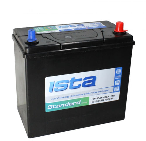Аккумулятор ISTA ASIA 55Ah 440A R+