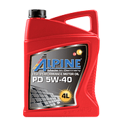 Масло моторное ALPINE PD 5W-40, 4л