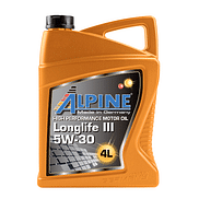 Масло моторное ALPINE Longlife III 5W-30, 4л