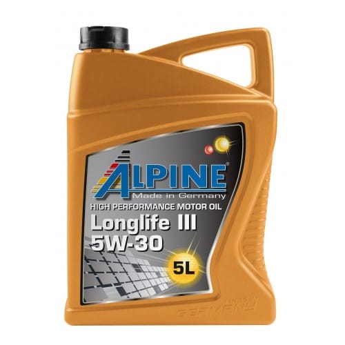 Масло моторное ALPINE Longlife lll 5W-30, 5л