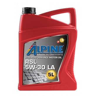 Масло моторное ALPINE RSL 5W-30 LA, 5л