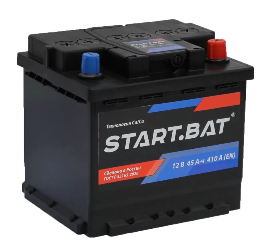 Аккумулятор START.BAT 45Ah 410A R+