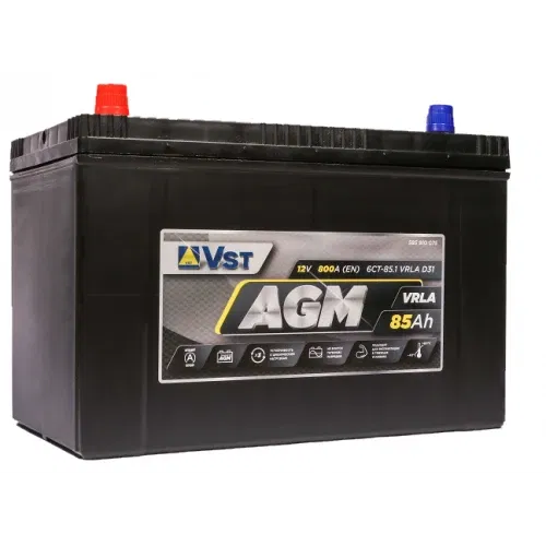 Аккумулятор VST AGM ASIA 85Ah 800A L+
